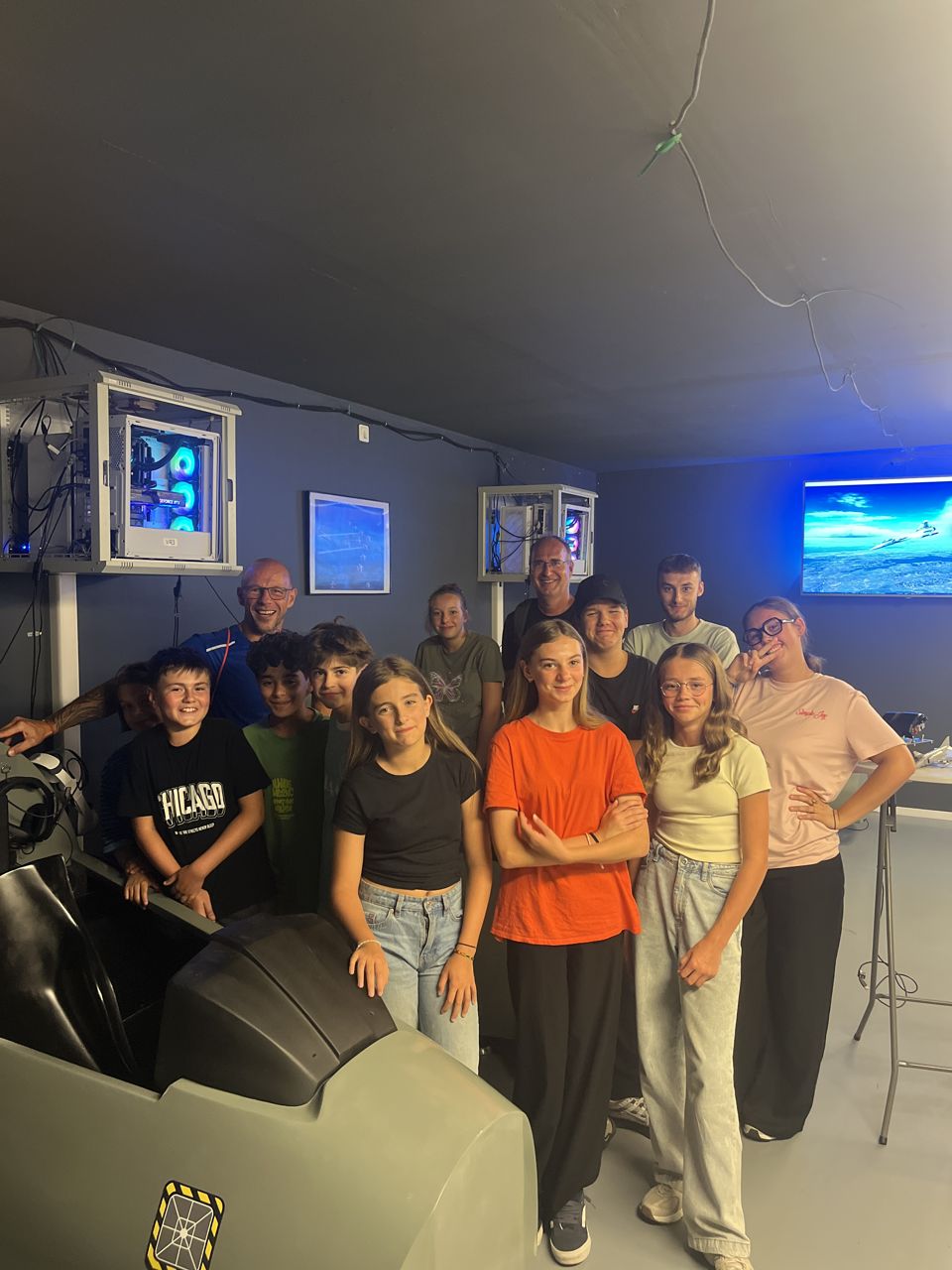 Simulateur de vol à Douai chez Team Square